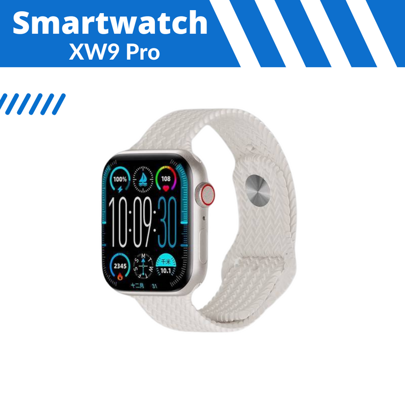 Smartwatch XW9 PRO 45mm - CPU DUAL CORE - Tela AMOLED
