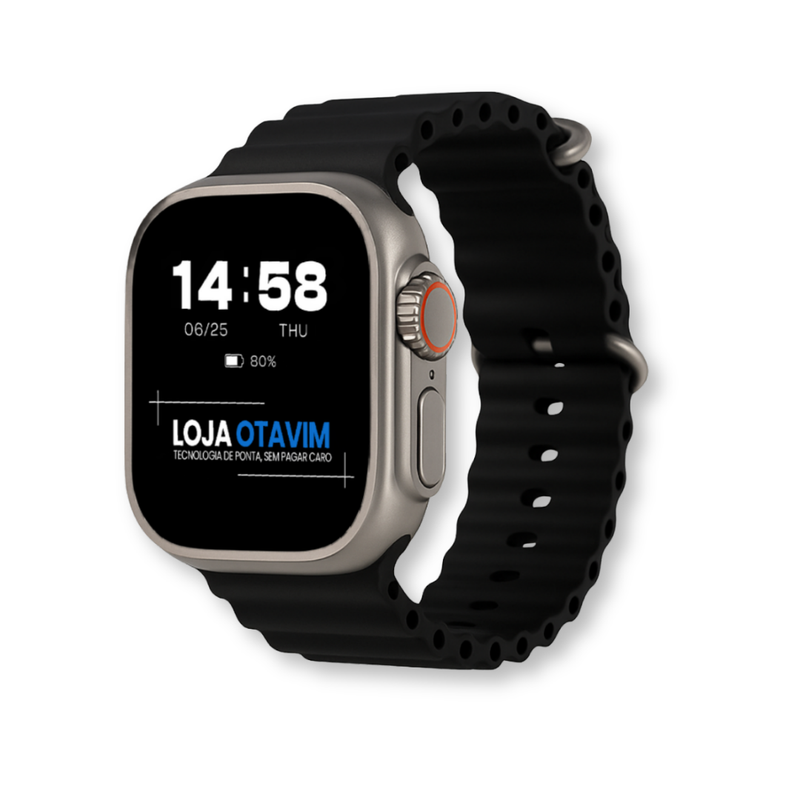 Smartwatch CU10 - Pulseira Extra Brinde | LANÇAMENTO