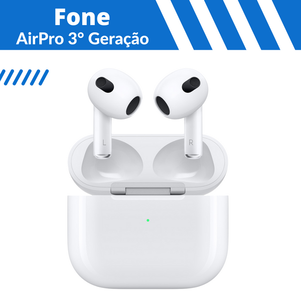 Fone AirPro 3ª Geração Atualizado
