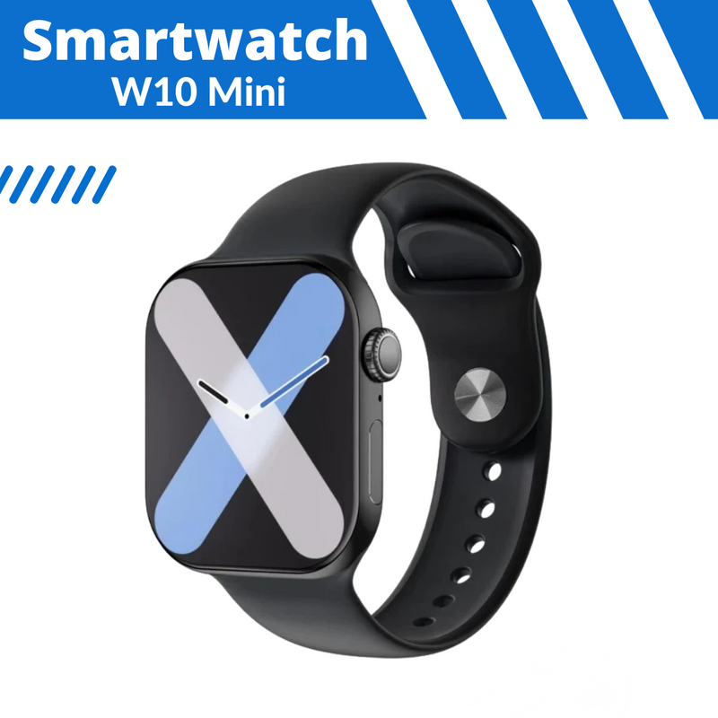Smartwatch W10 Mini 42mm - Tela AMOLED + Capinha Protetora